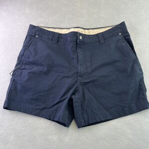 Columbia Shorts Mens 38 Blue Hiking Fishing Outdoors 8" Regular Fit Pockets